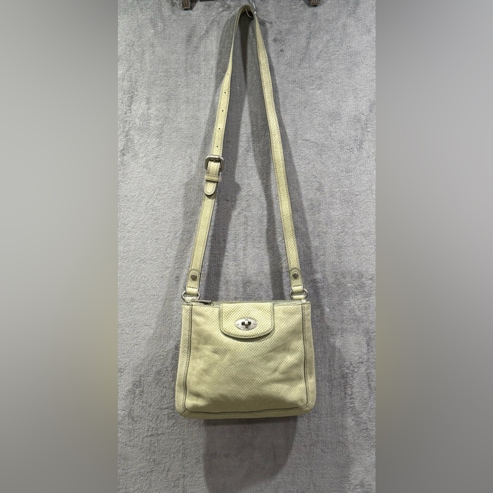 Fossil Long Live Vintage‎ Crossbody Snake Embossed Leather Bag
